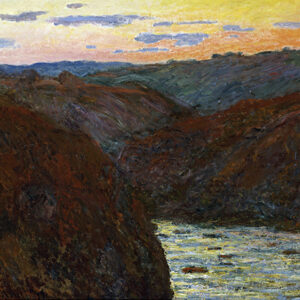 Claude Monet - La Creuse, Sunset